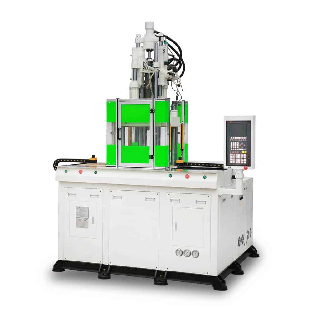 Double Sliding Table Injection Machine