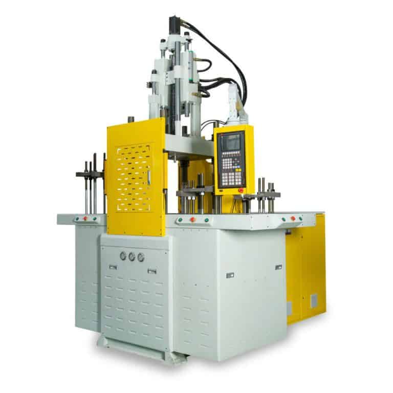 double sliding table injection machine