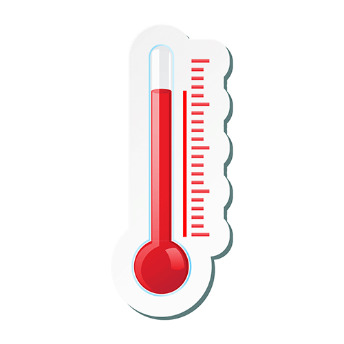 Why is it difficult to increase the temperature of a vertical injection moulding machine