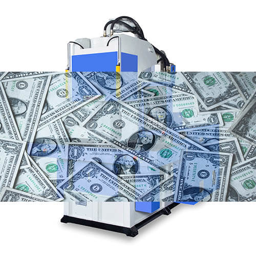 injection molding machine price
